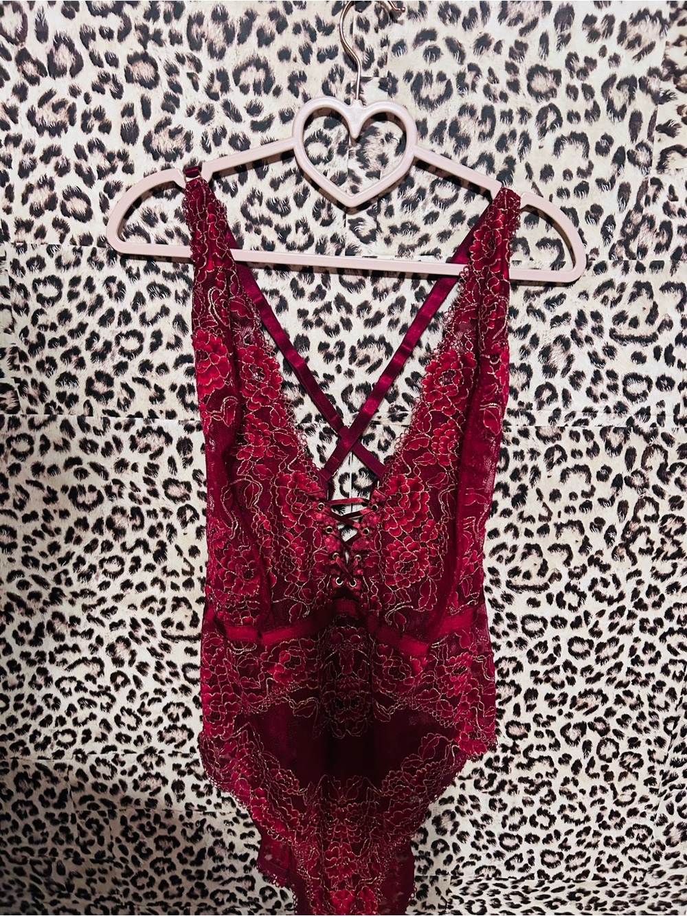 Lane Bryant Cacique Lace Bodysuit